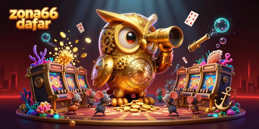 Menangkan jackpot besar dengan zona66 daftar melalui mesin slot menggembirakan dalam suasana kasino yang ceria.