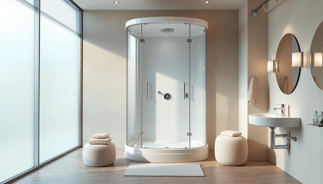 Optimale Nutzung der sonni Duschkabine in einem modernen Badezimmer mit eleganten Armaturen.