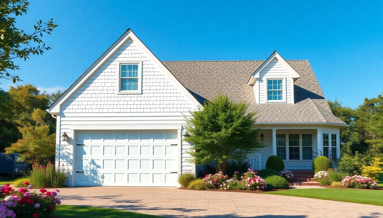 Admiring beautiful cape cod homes with attached garages surrounded by lush greenery.