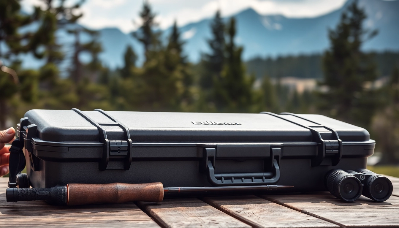 Explore a pelican gun case for sale showcasing durability and outdoor readiness.
