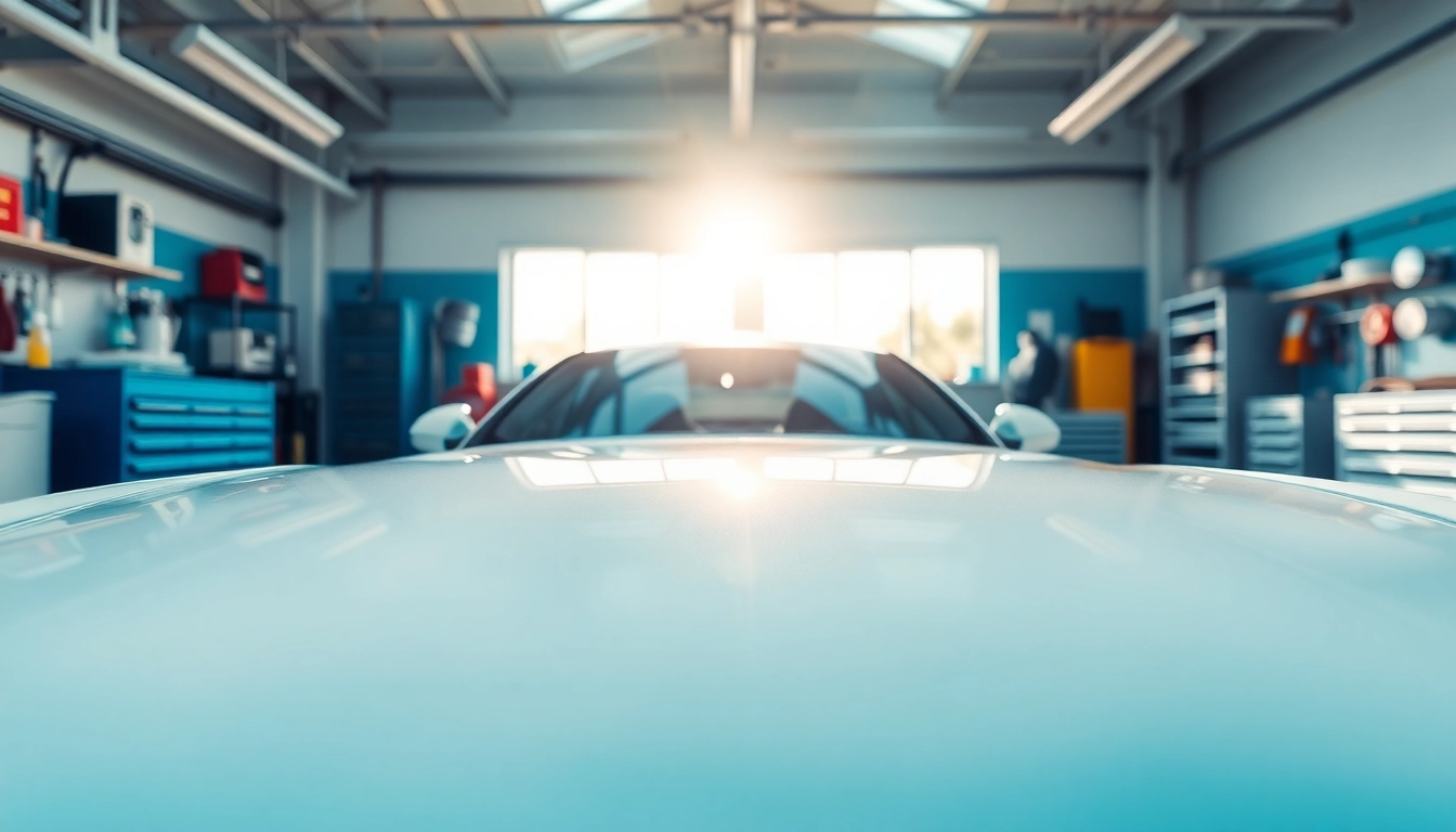 Transform your vehicle with expert auto detailing Cleveland TN services in a professional garage.