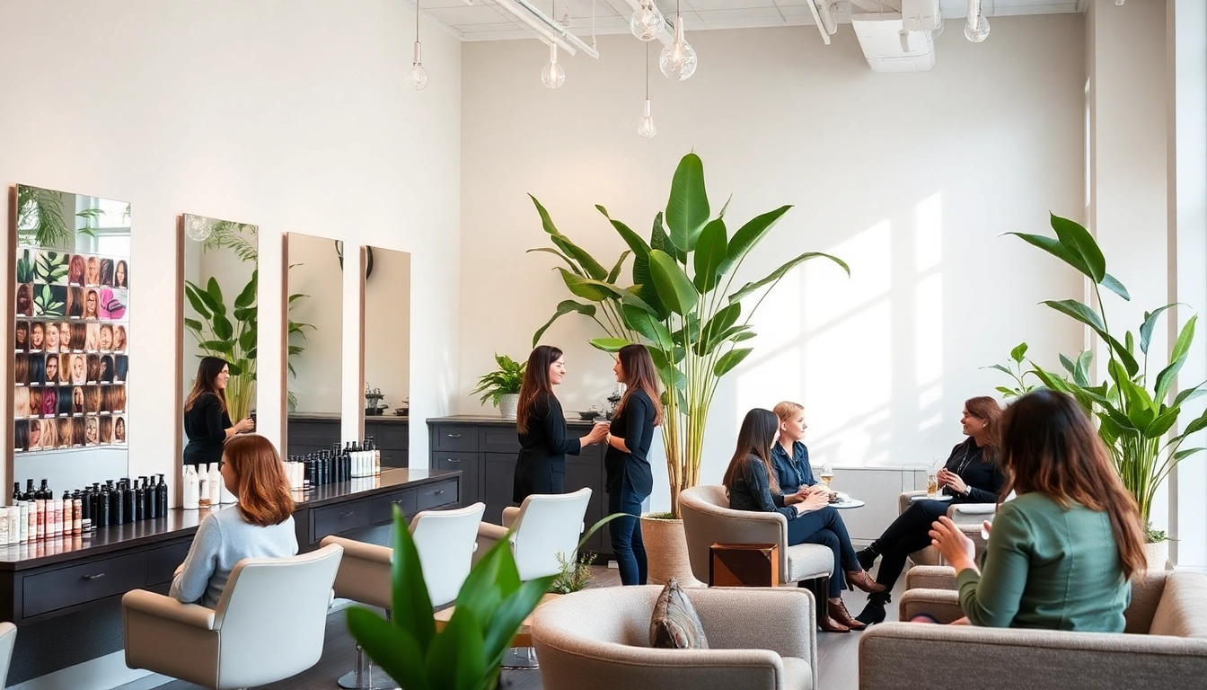 Aveda salon San Diego with inviting atmosphere and professional stylists providing personalized hair services.