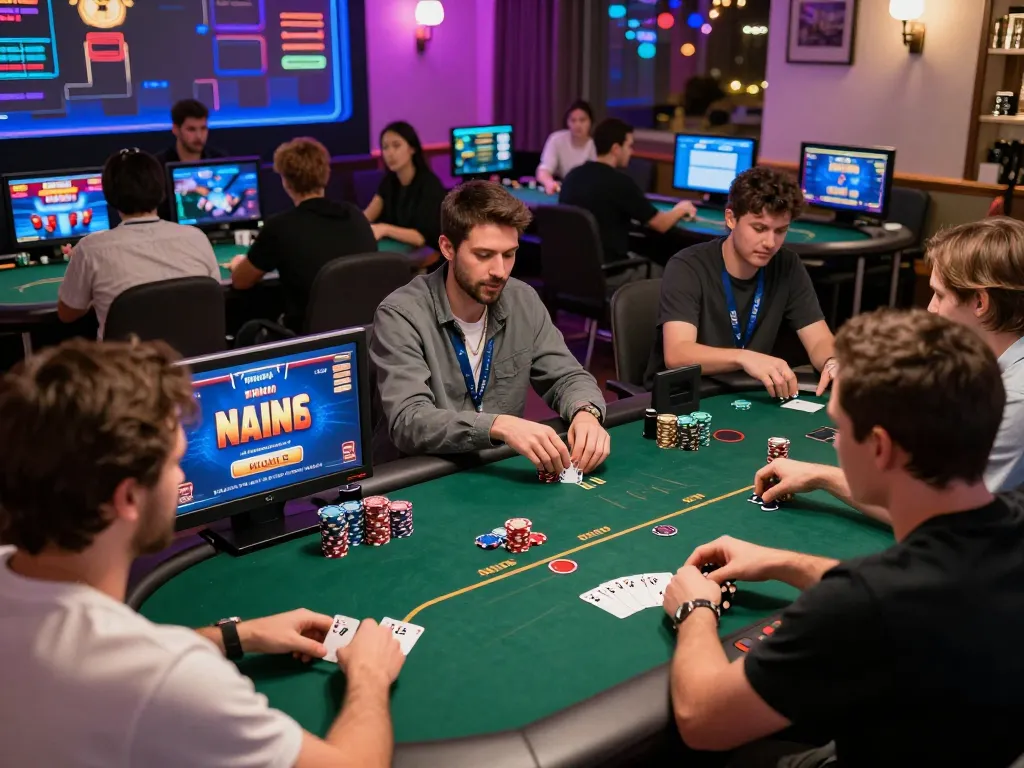 Experience thrilling gameplay at 68 Game Bài with players enjoying vibrant poker action online
