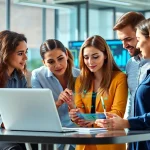 Find leading msp companies near me offering collaborative IT services in modern office settings.