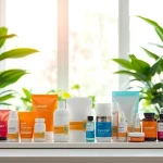 Showcase of health products from https://amc-essentials.com/ in a bright and airy setting.