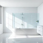 Gestalte deine Wellness-Oase mit der eleganten sonni Duschkabine im modernen Badezimmer.