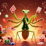 mb66 players enjoying a vibrant casino scene with exciting game elements and lively characters.