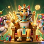 Experience thrilling slots with 88 i as the Egyptian pharaoh cat presides over jackpot wins