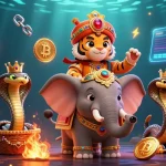 Enjoy thrilling games with go-99, featuring a cartoon maharaja and dynamic crypto elements.