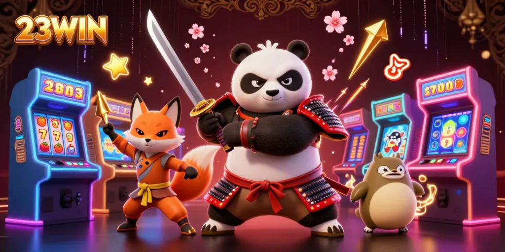 Engage in thrilling gameplay at 23WIN with vibrant slot games featuring stunning visuals and dynamic elements.