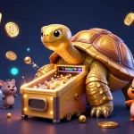 Experience the excitement of 11win with our vibrant 3D illustration featuring colorful casino elements and characters.