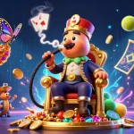 Experience thrilling gameplay with rr88 com, featuring vibrant animated elements and iconic casino symbols.